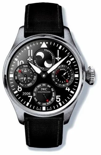 IWC Big Pilot Perpetual Calendar Titanium / Black / Cellini IW5026-06 (IW502606)